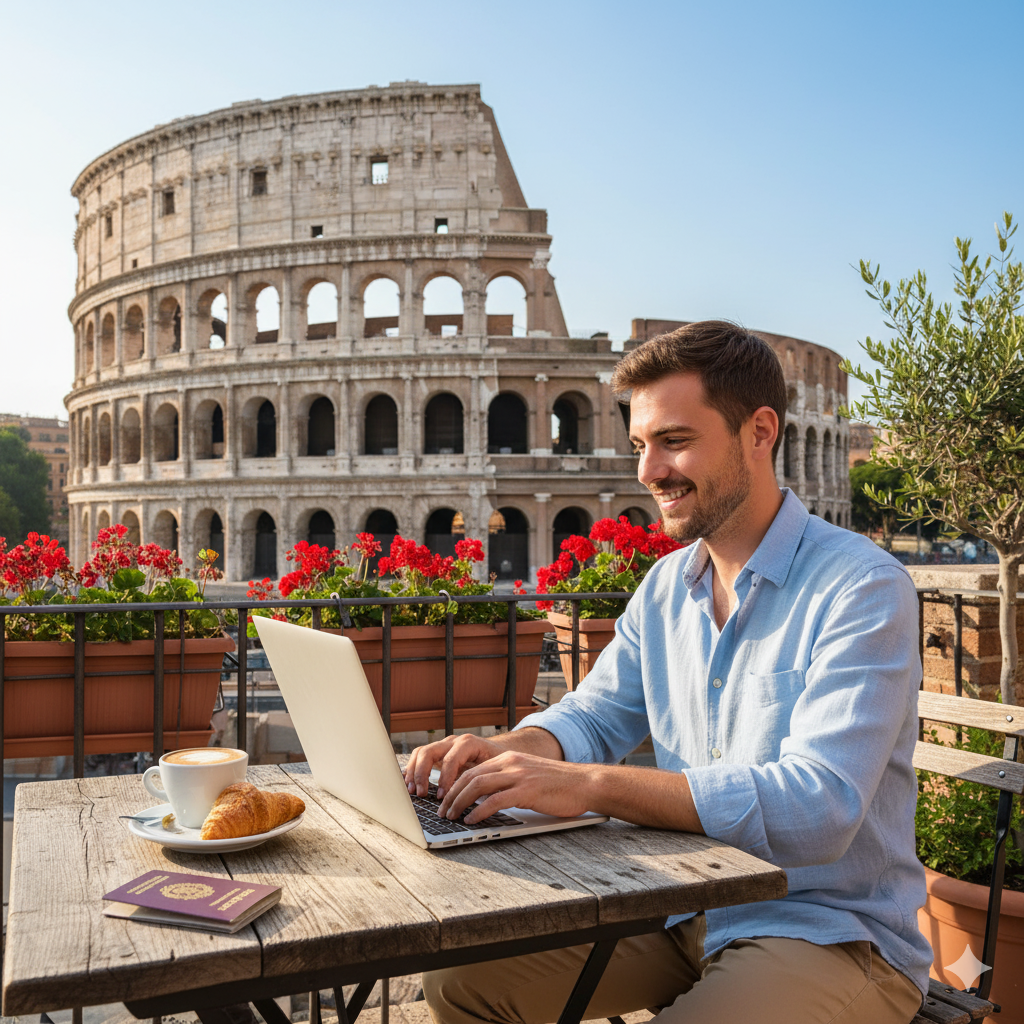 이탈리아 디지털 노마드 비자 신청 절차와 준비 서류 안내
