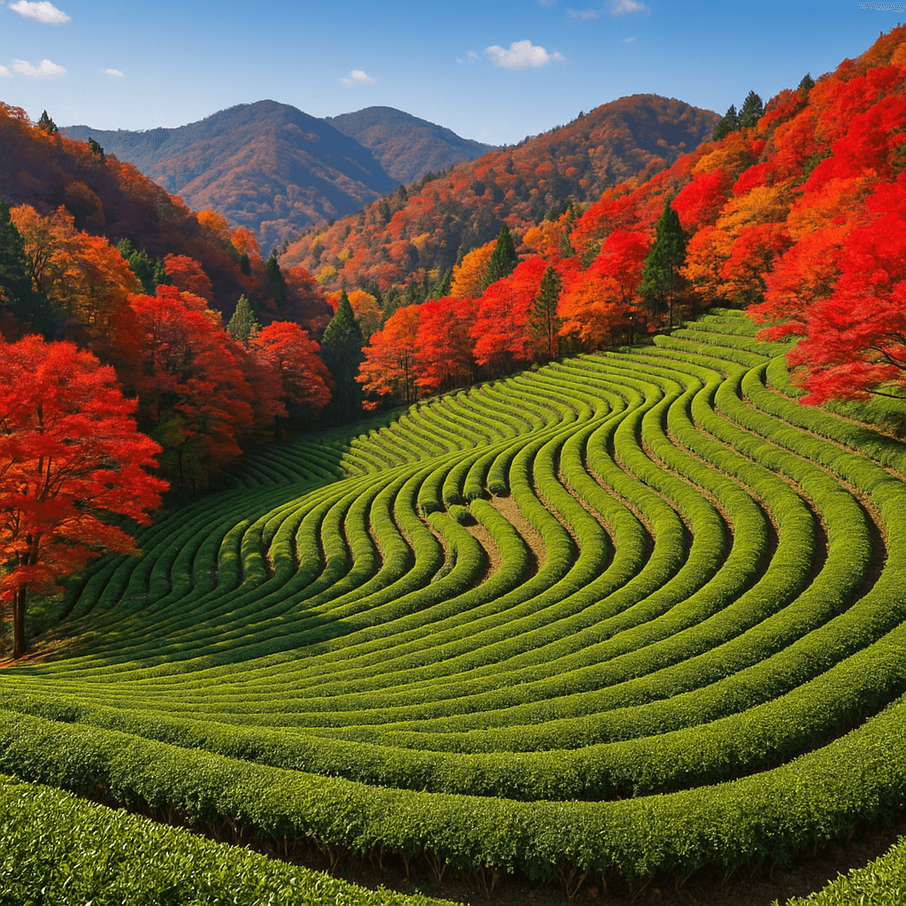 10월 보성 녹차밭 가을 산책으로 즐기는 차향 가득한 힐링 여행