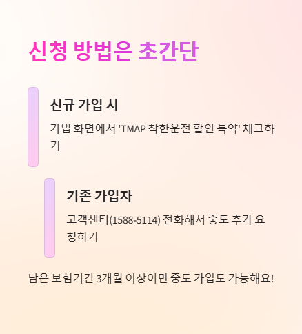 신청 방법은 초간단