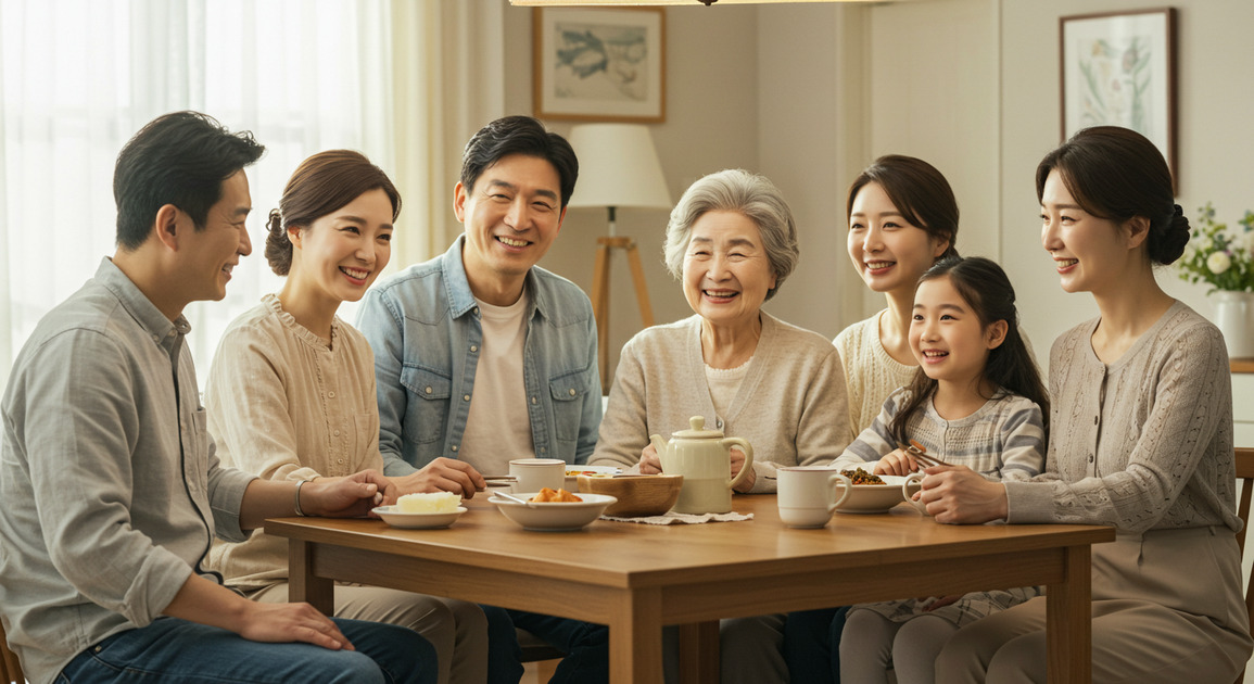 치매 가족 이미지