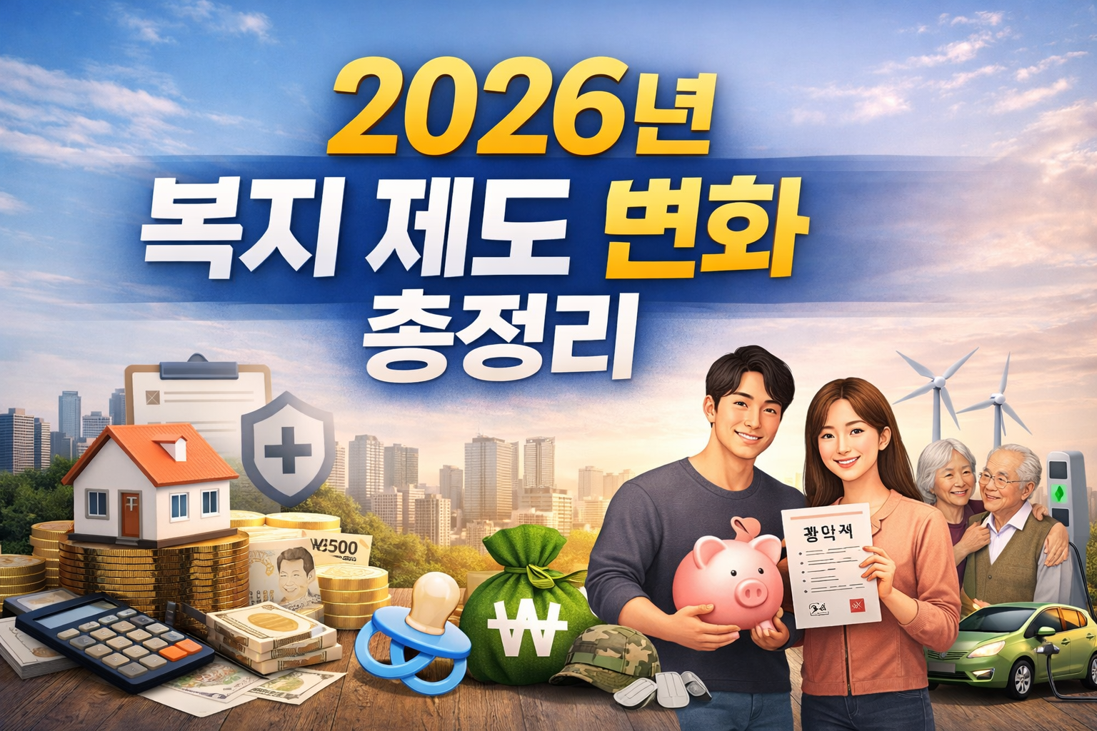 2026년 달라지는 복지제도