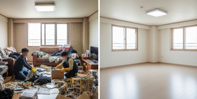 천안 고독사청소 업체