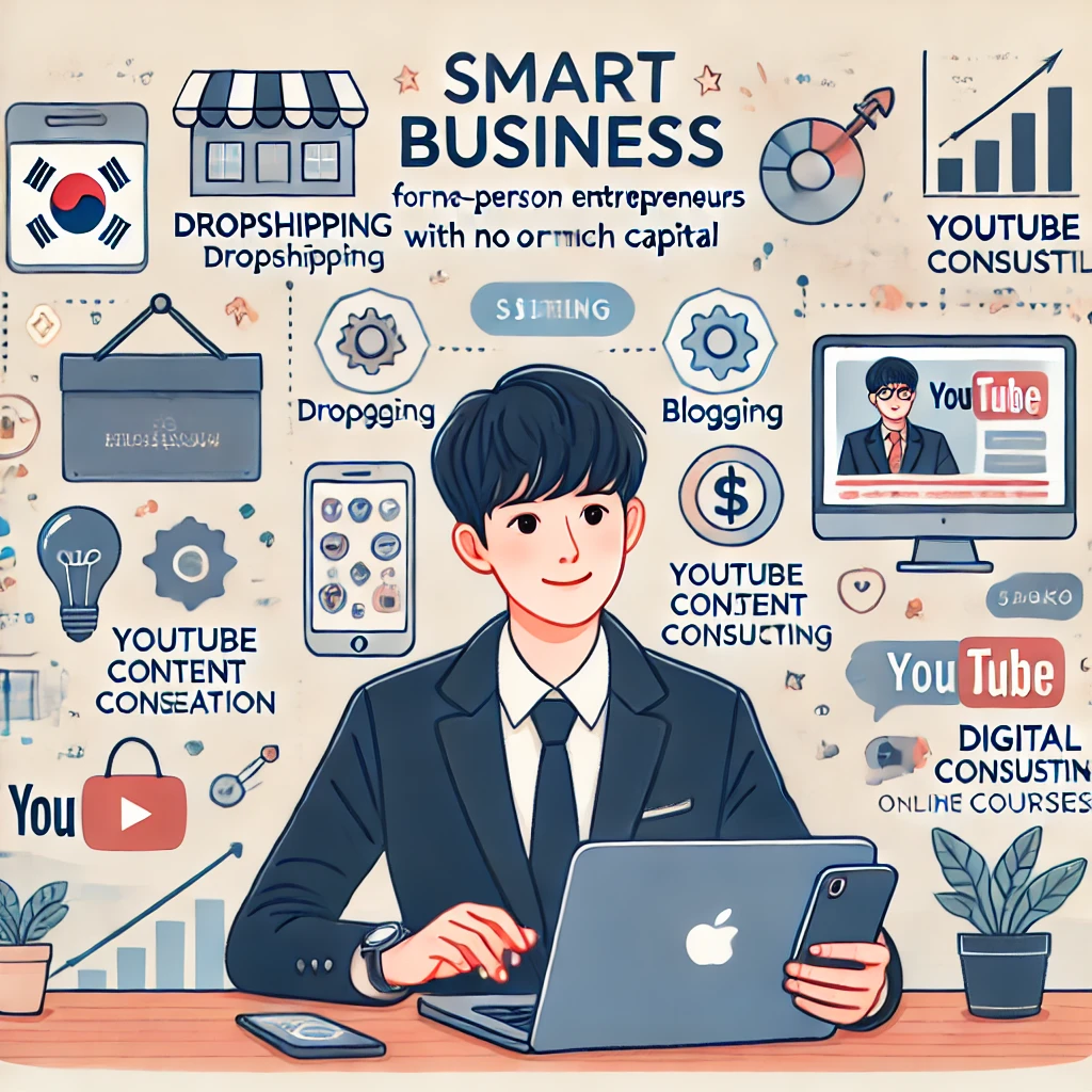 1인 무자본, 소자본 스마트 창업 아이템