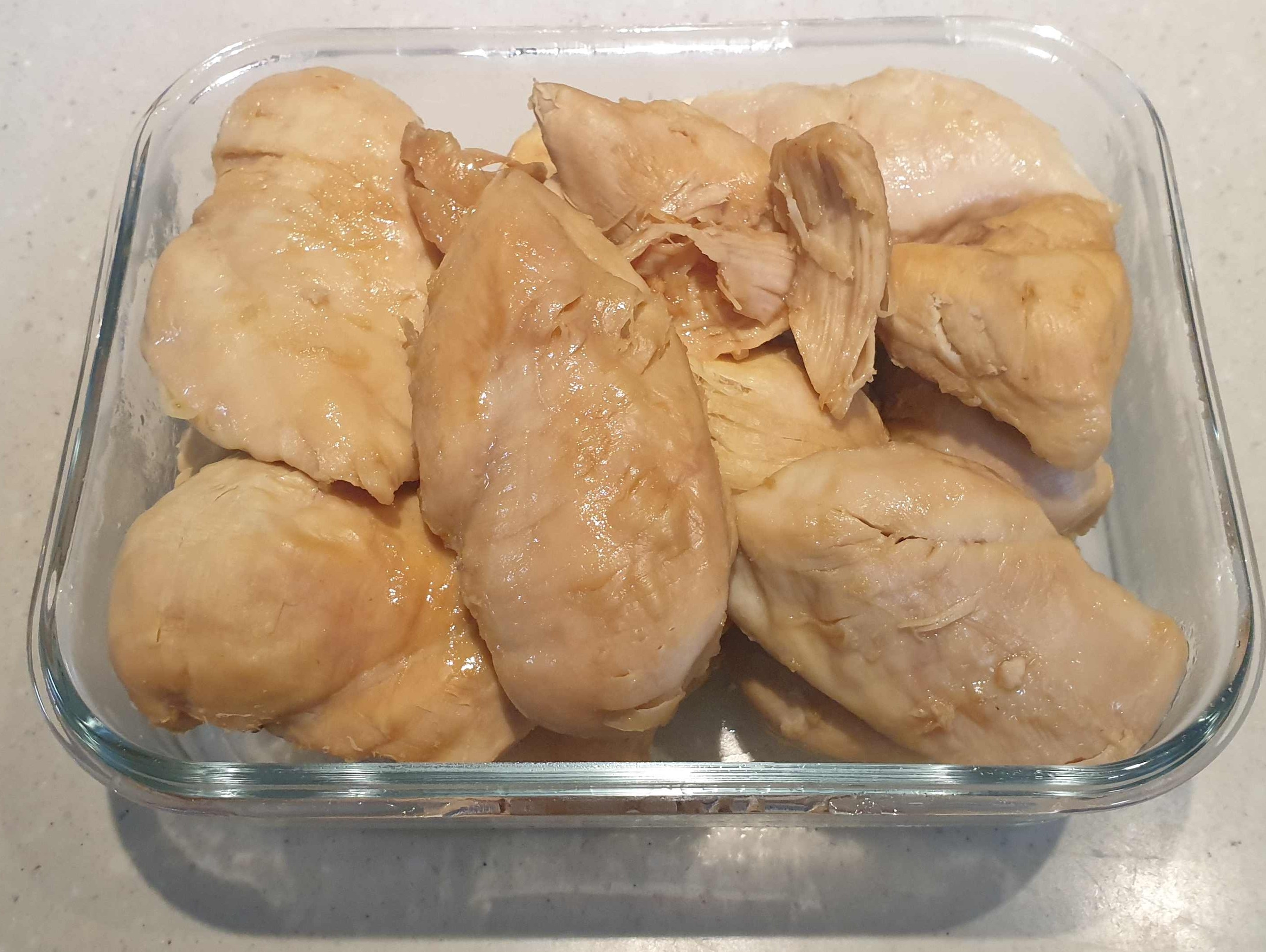 조리된 닭가슴살