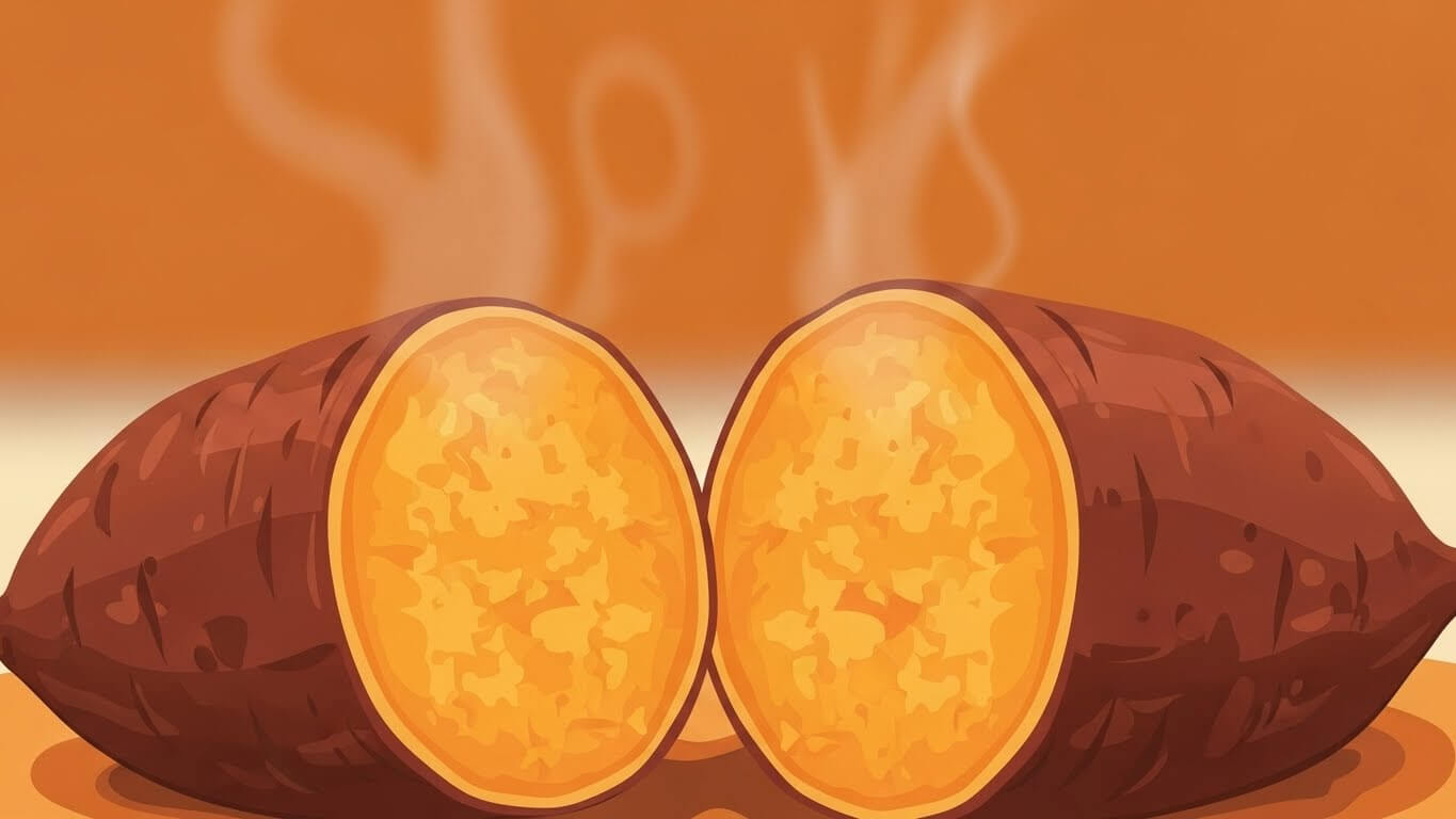 고구마의 따뜻한 단맛과 영양