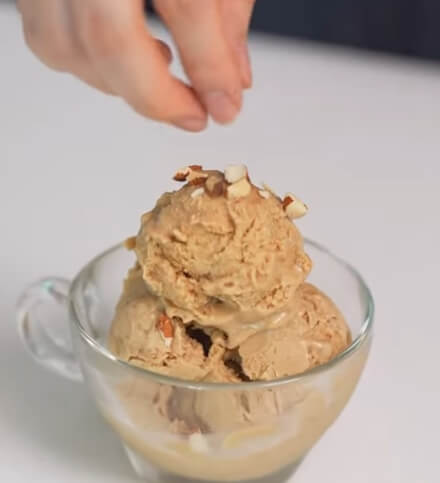 바나나 땅콩버터 아이스크림