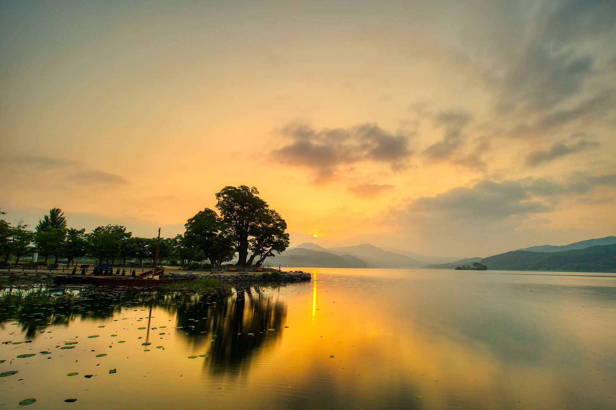 양평 두물머리 일출1