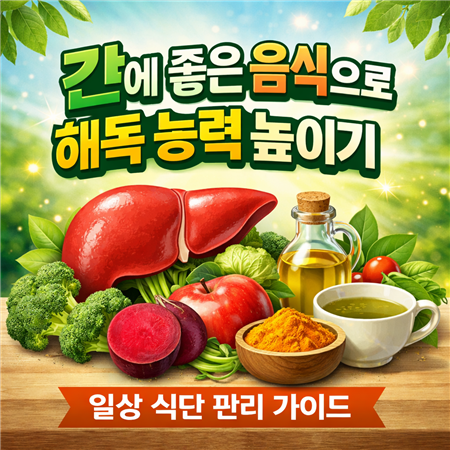 간에 좋은 음식