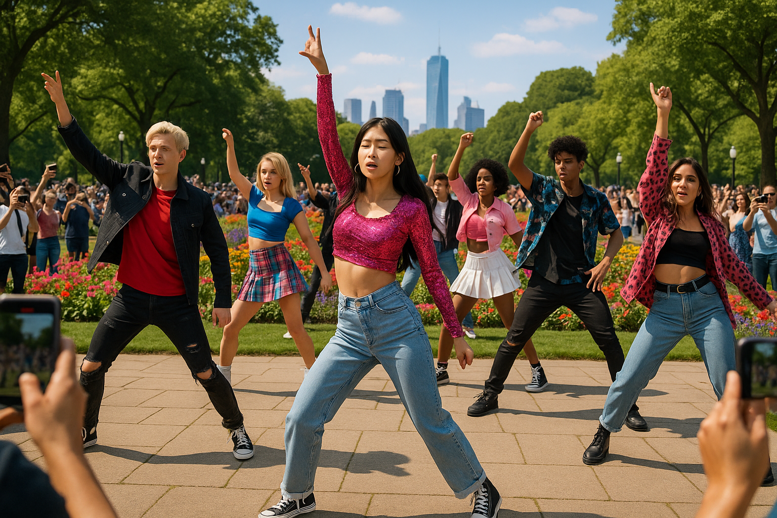 춤의 전반적인 긍정적 효과 관련 이미지