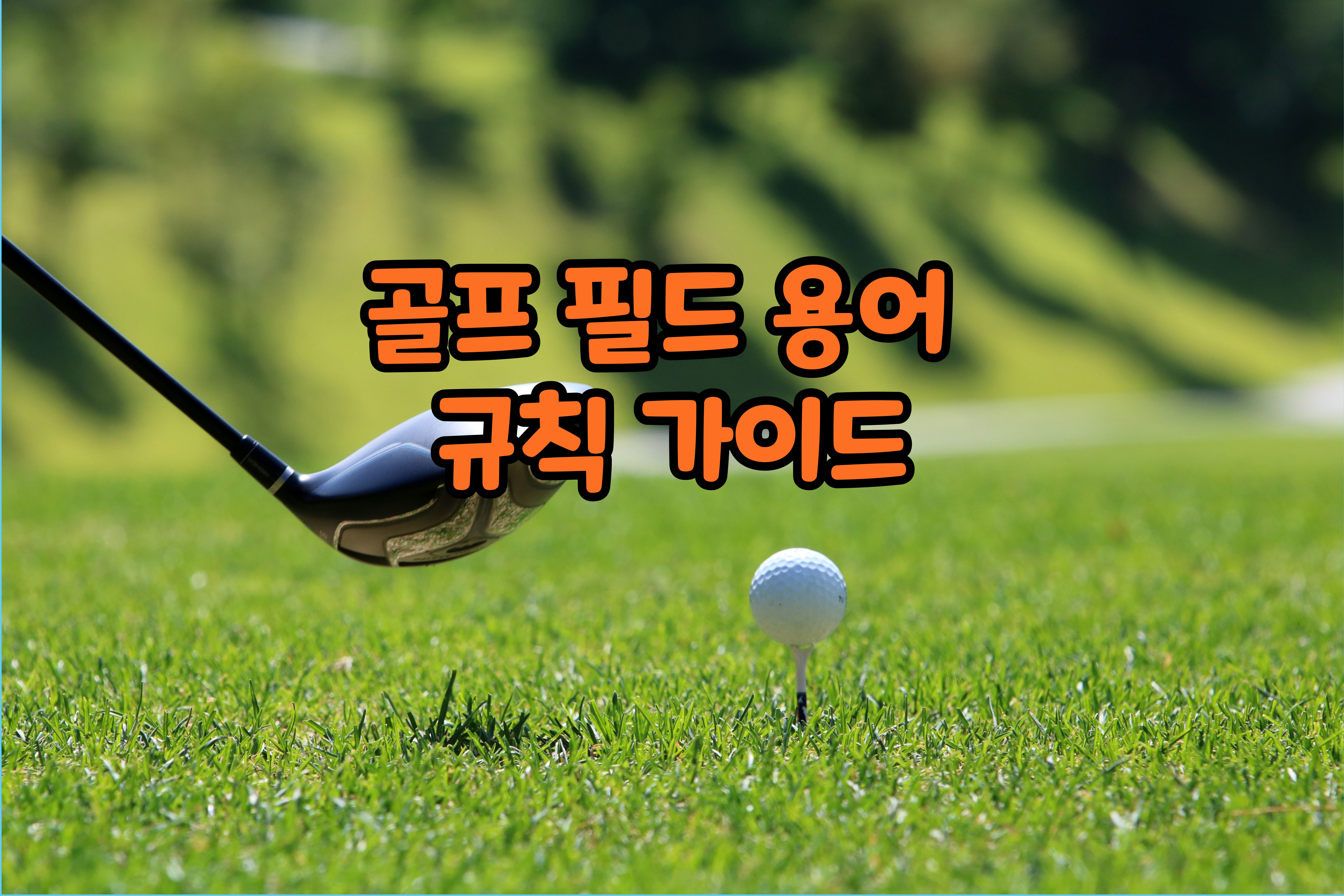 골프필드용어
