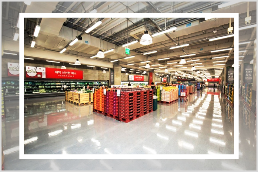 홈플러스 행사 및 휴무일을 고지하는 안내문