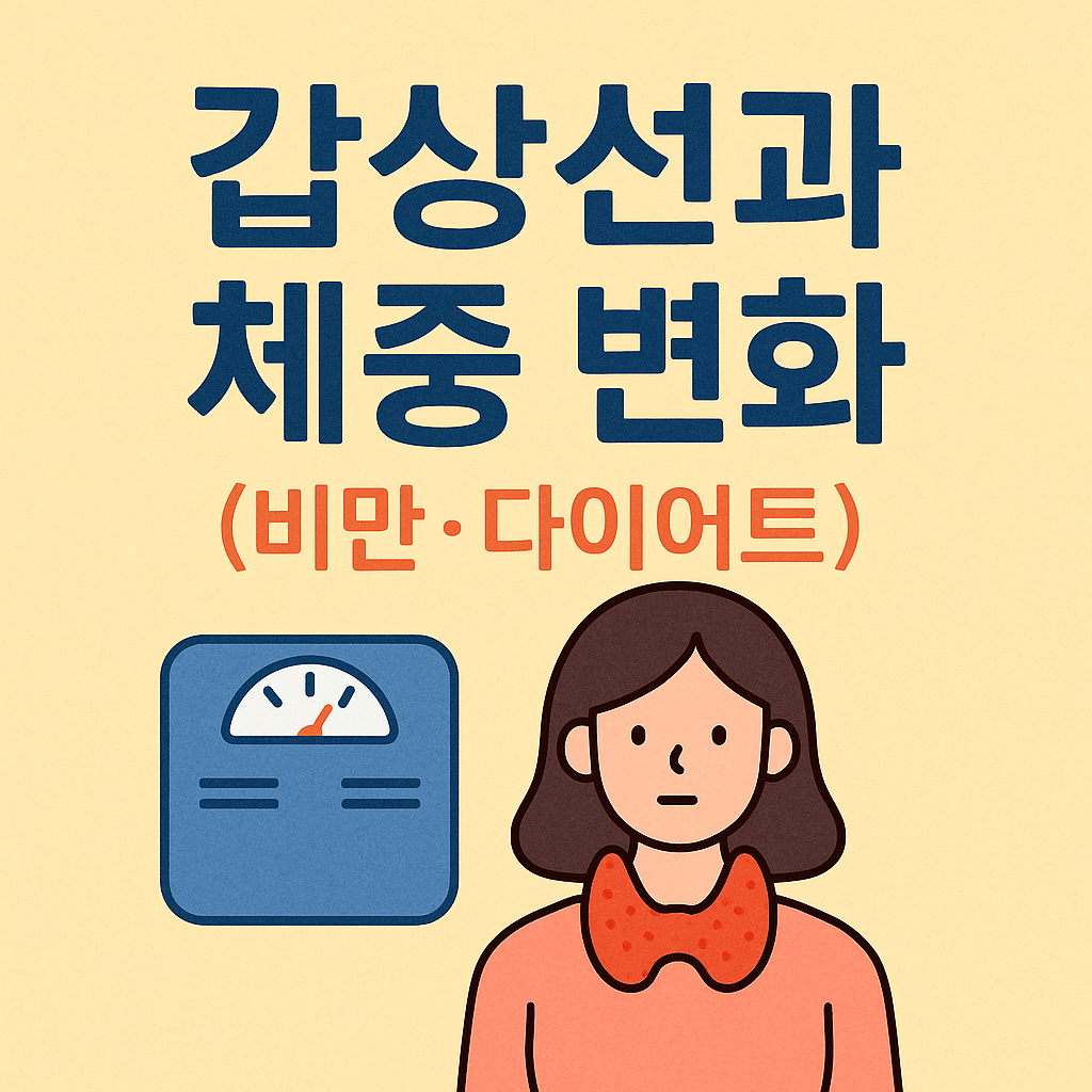 갑상선 기능 이상과 체중 변화 (비만·다이어트)