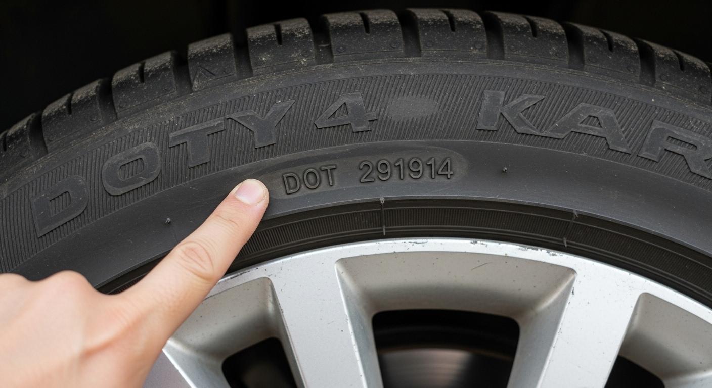 자동차타이어년식보는법