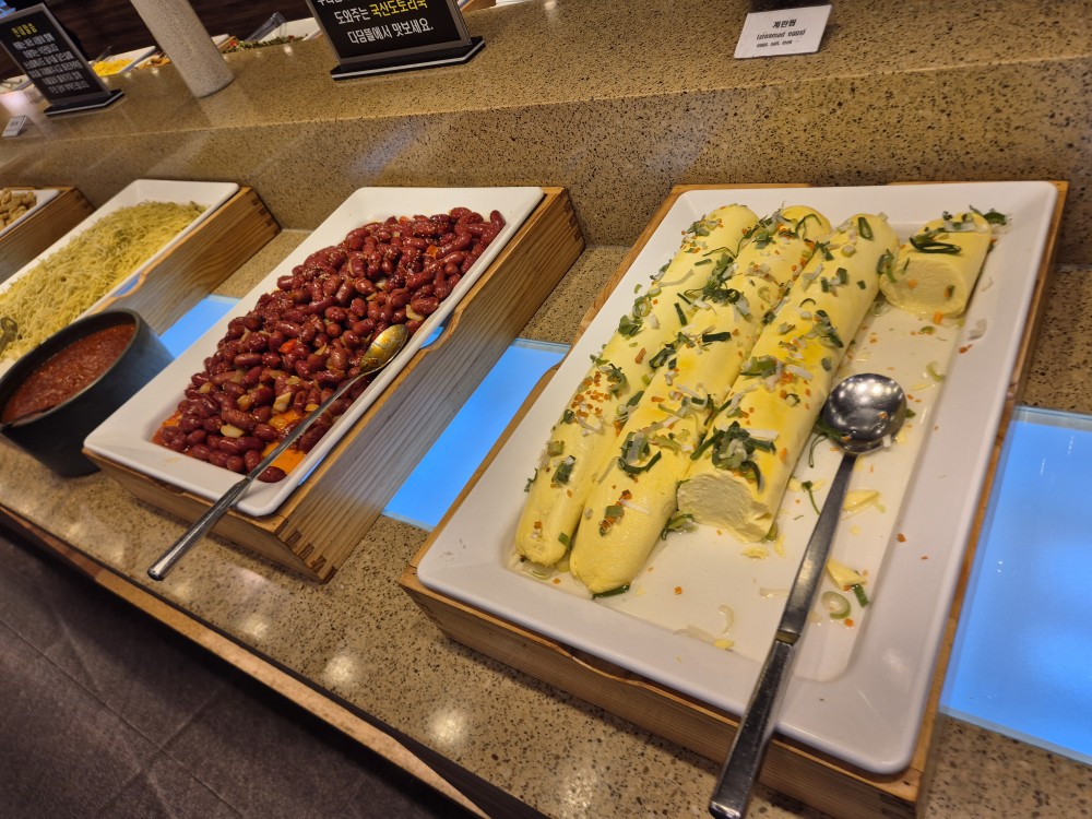 소세지 케찹볶음&amp;#44; 계란찜