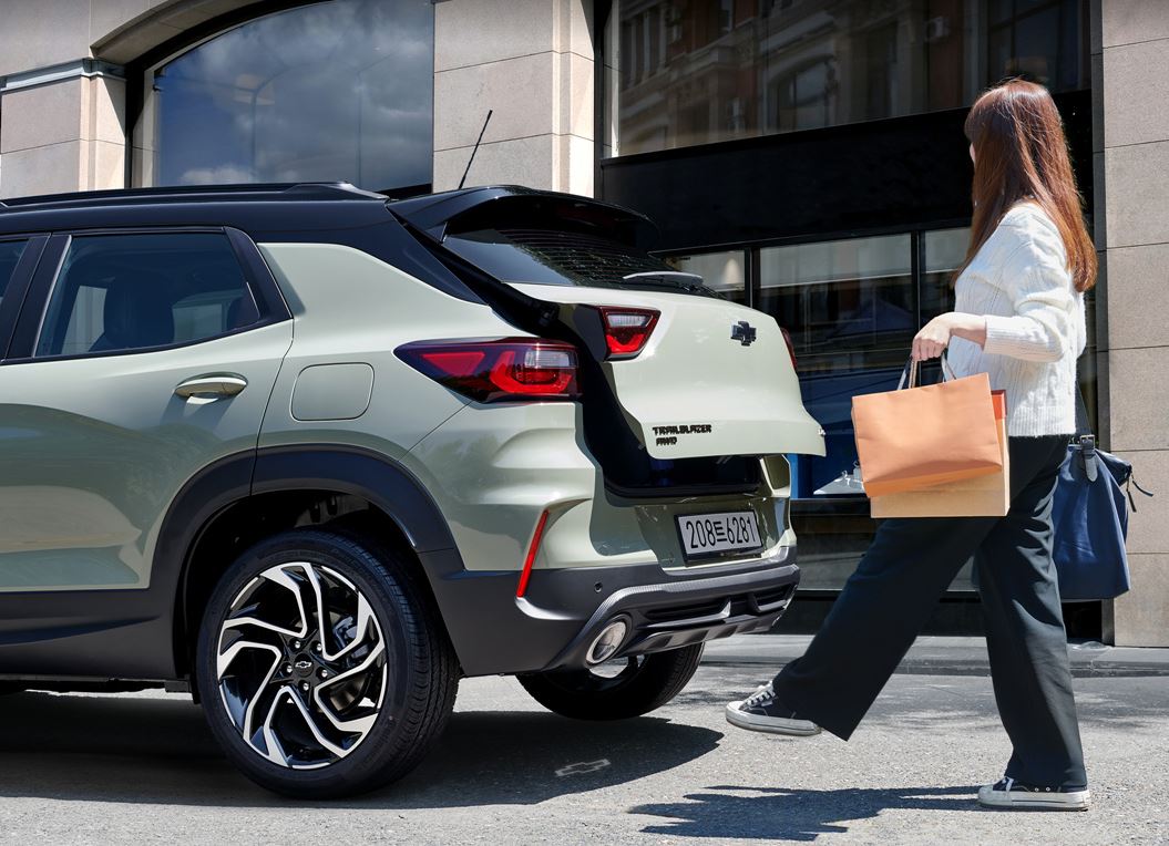 더 뉴 트레일블레이저 후면부 LED 테일램프 디자인