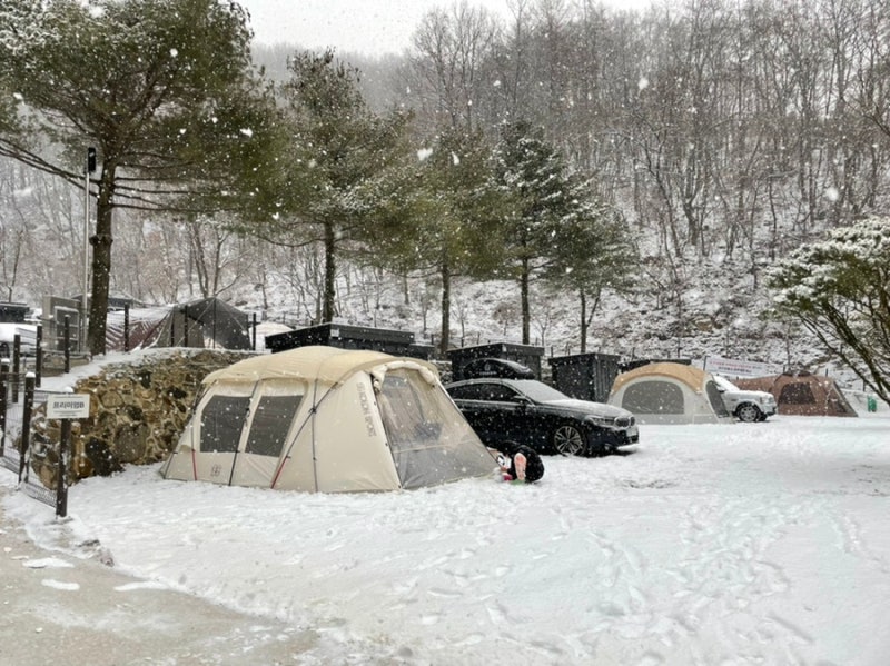천안 아우내관광농원캠핑장 소개