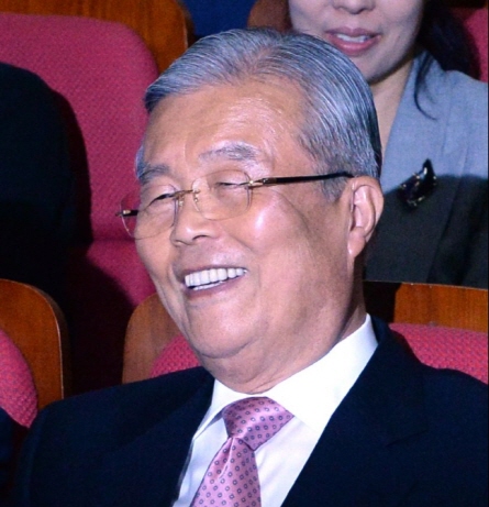 김종인 웃음