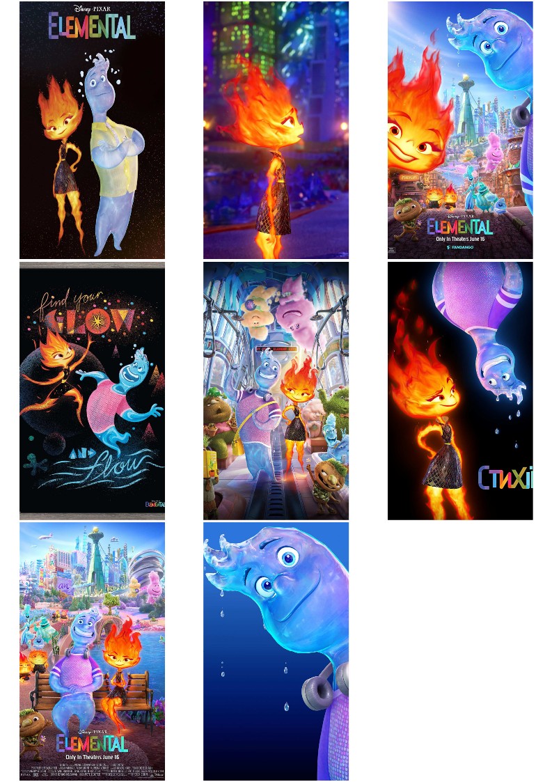 엘리멘탈 배경화면 디즈니 핸드폰 아이폰