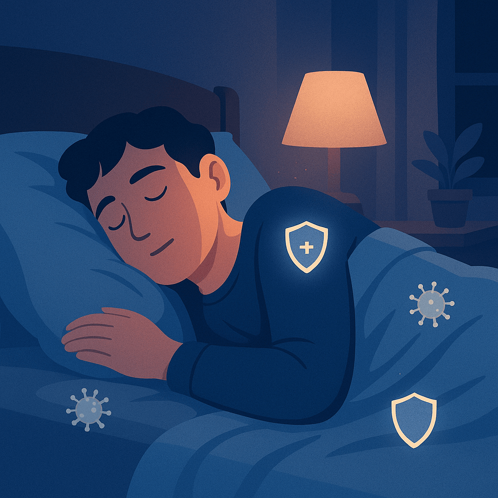 건강한 수면과 면역력 관련 사진