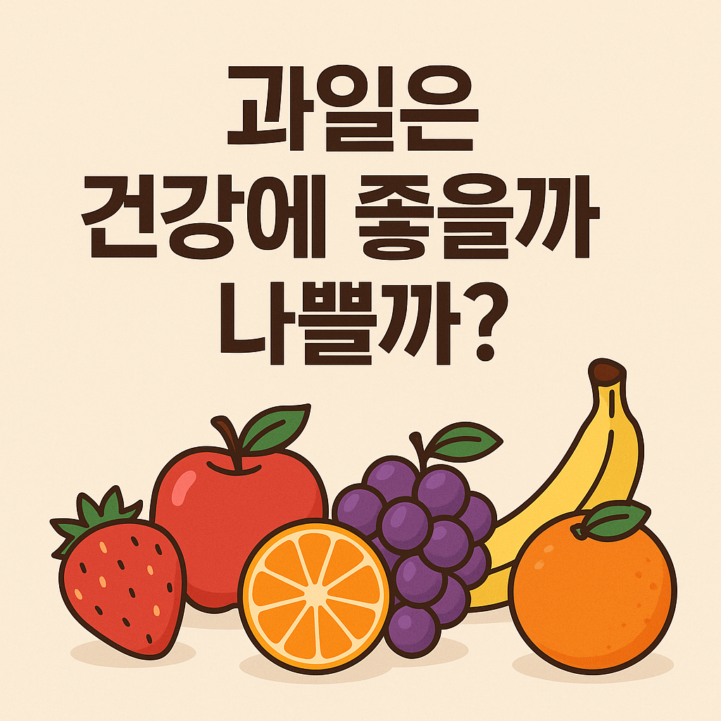 과일, 먹어도 되나요? 과일은 건강에 좋을까 나쁠까?