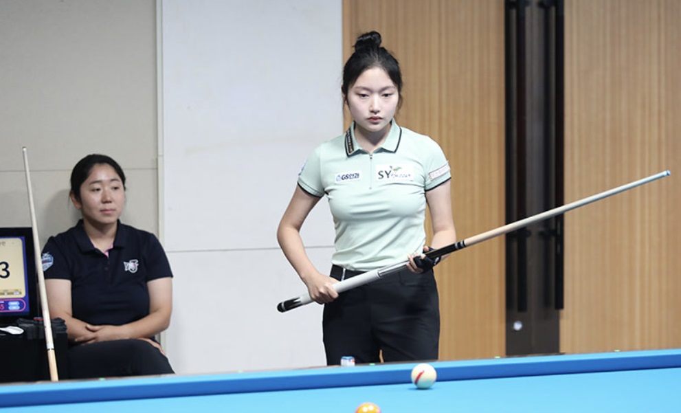 한지은 VS 손수민 당구선수 LPBA투어 예선전