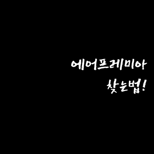 에어프레미아 인천공항 제1터미널 찾는..