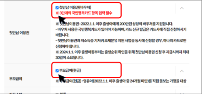 2024 임신출산지원신청