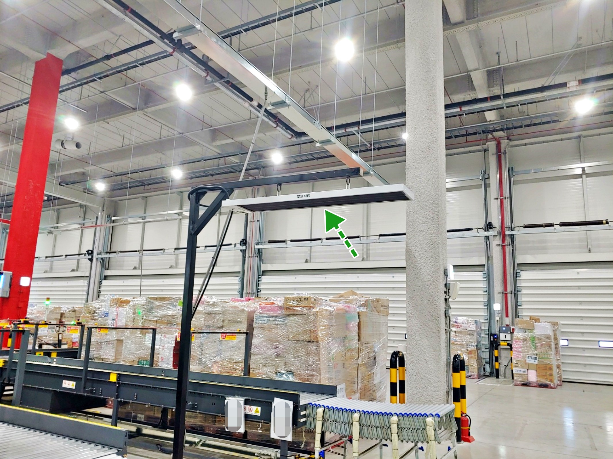 여주 공장 전기히터 설치현장1