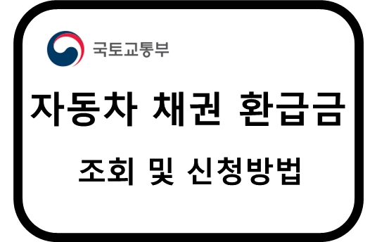 자동차 채권 환급금 조회 및 신청방법 썸네일