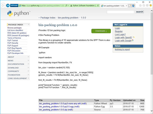 bin-packing-problem 1.0.0 package