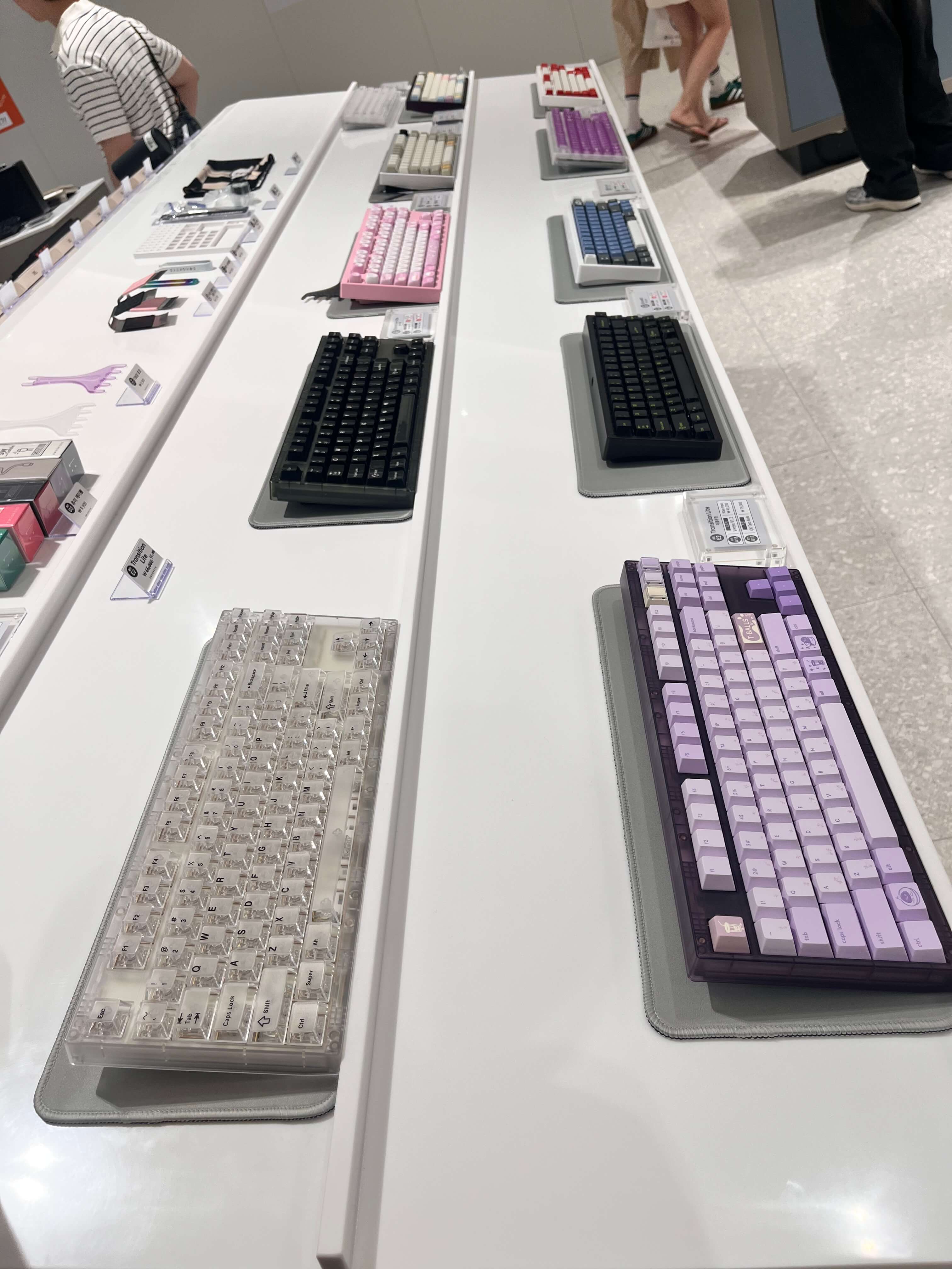 용산 아이파크몰 도파민 스테이션 키보드 스웨그키 팝업스토어