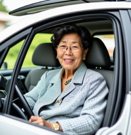 노후생활을 보내는 노부부