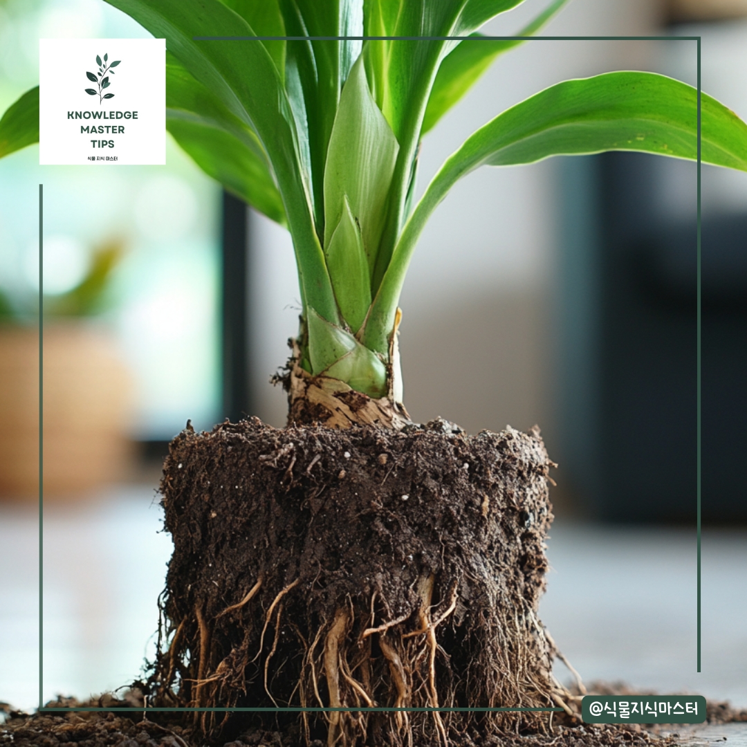 뿌리 상태 직접 확인하기