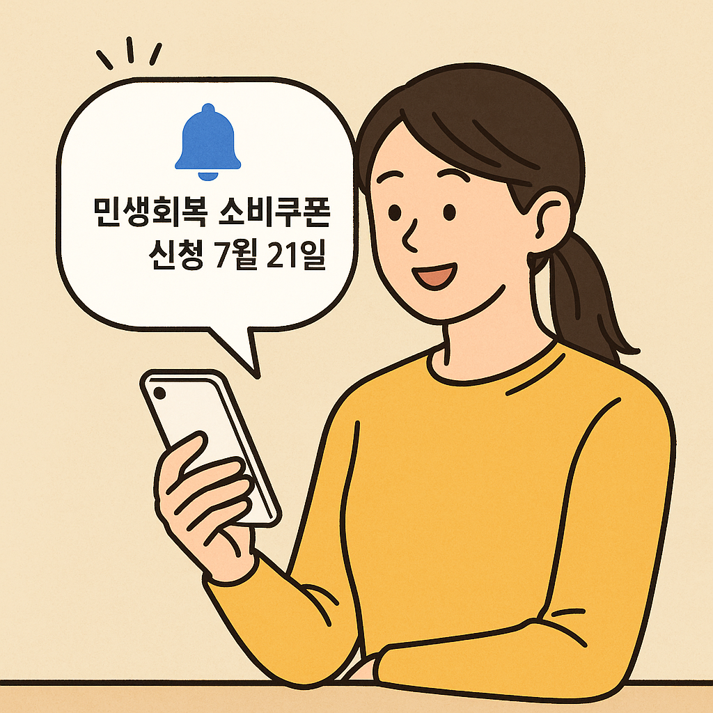 민생소비쿠폰 알림서비스