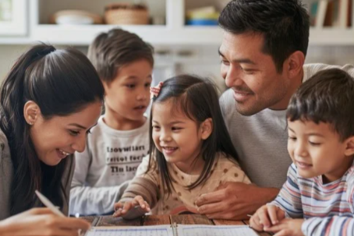 다자녀 가정이 알아두면 좋을 교육법에 관한 이미지