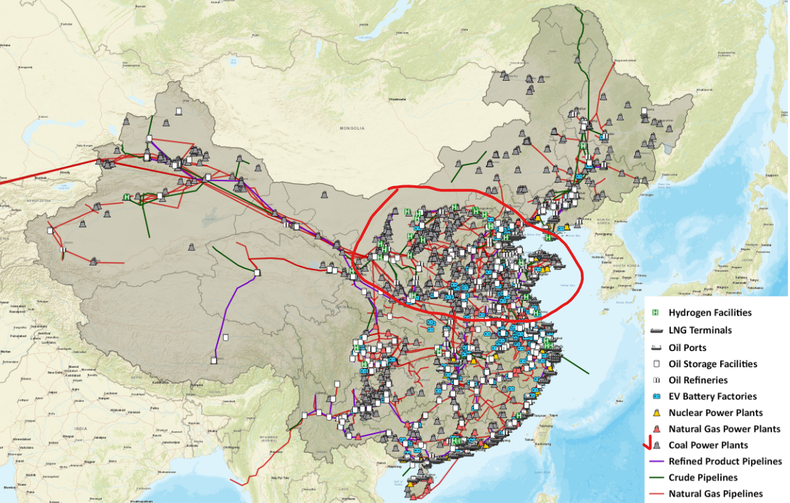 중국발전소 현황