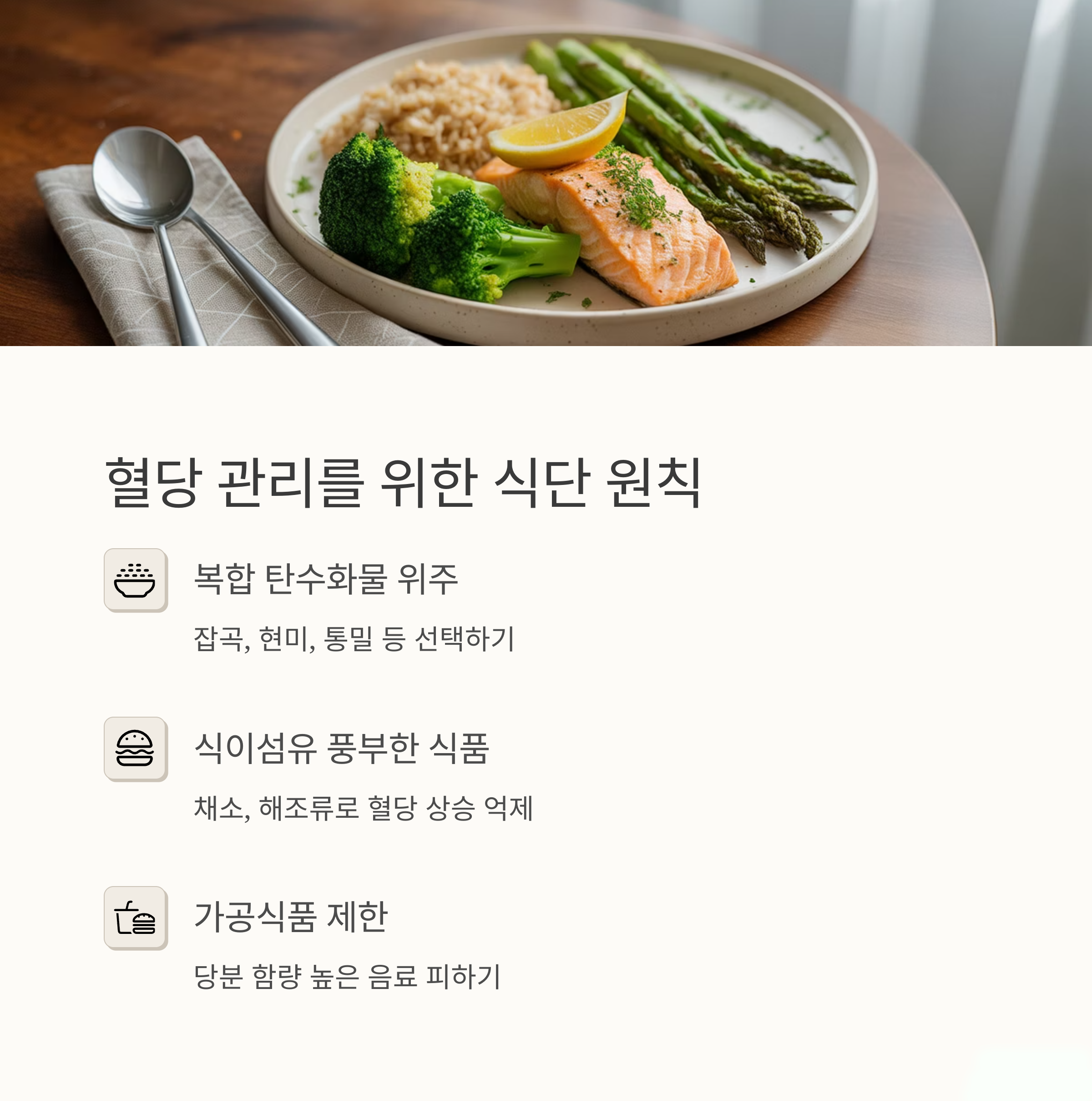 당뇨병 관리의 중요성