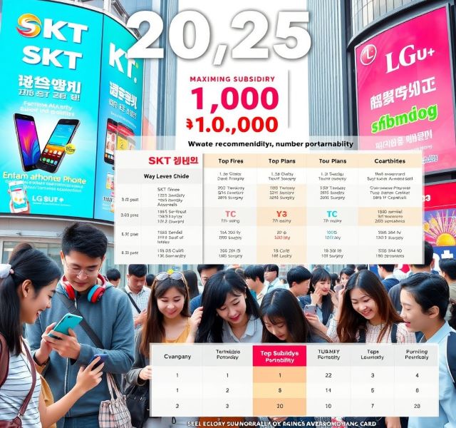 100만 원 보조금 전쟁 시작-2025 통신 3사 지원금 비교, 추천 요금제