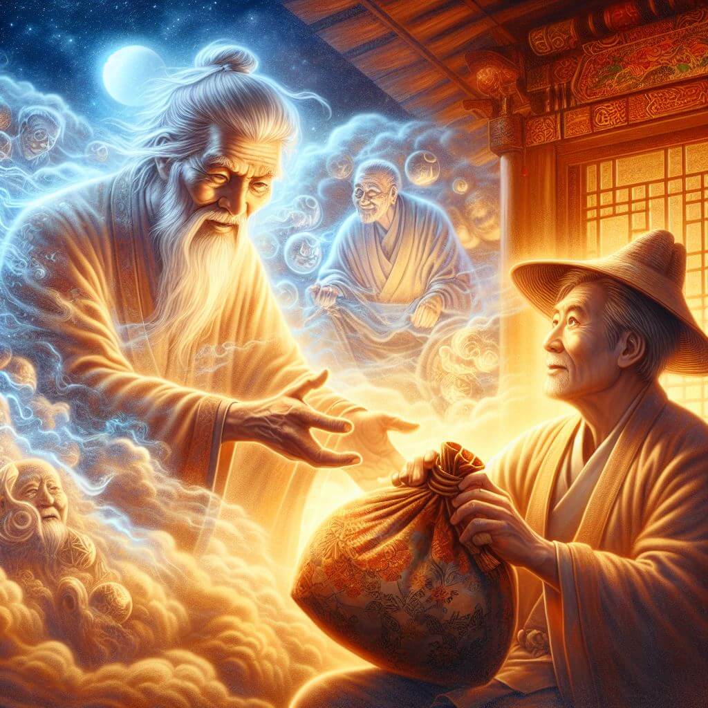 조상이 물건을 주는 꿈