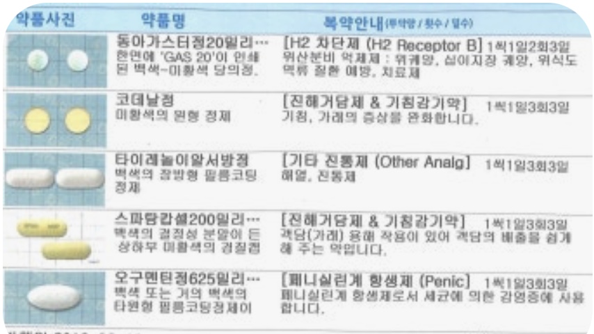 약 설명서(약국)