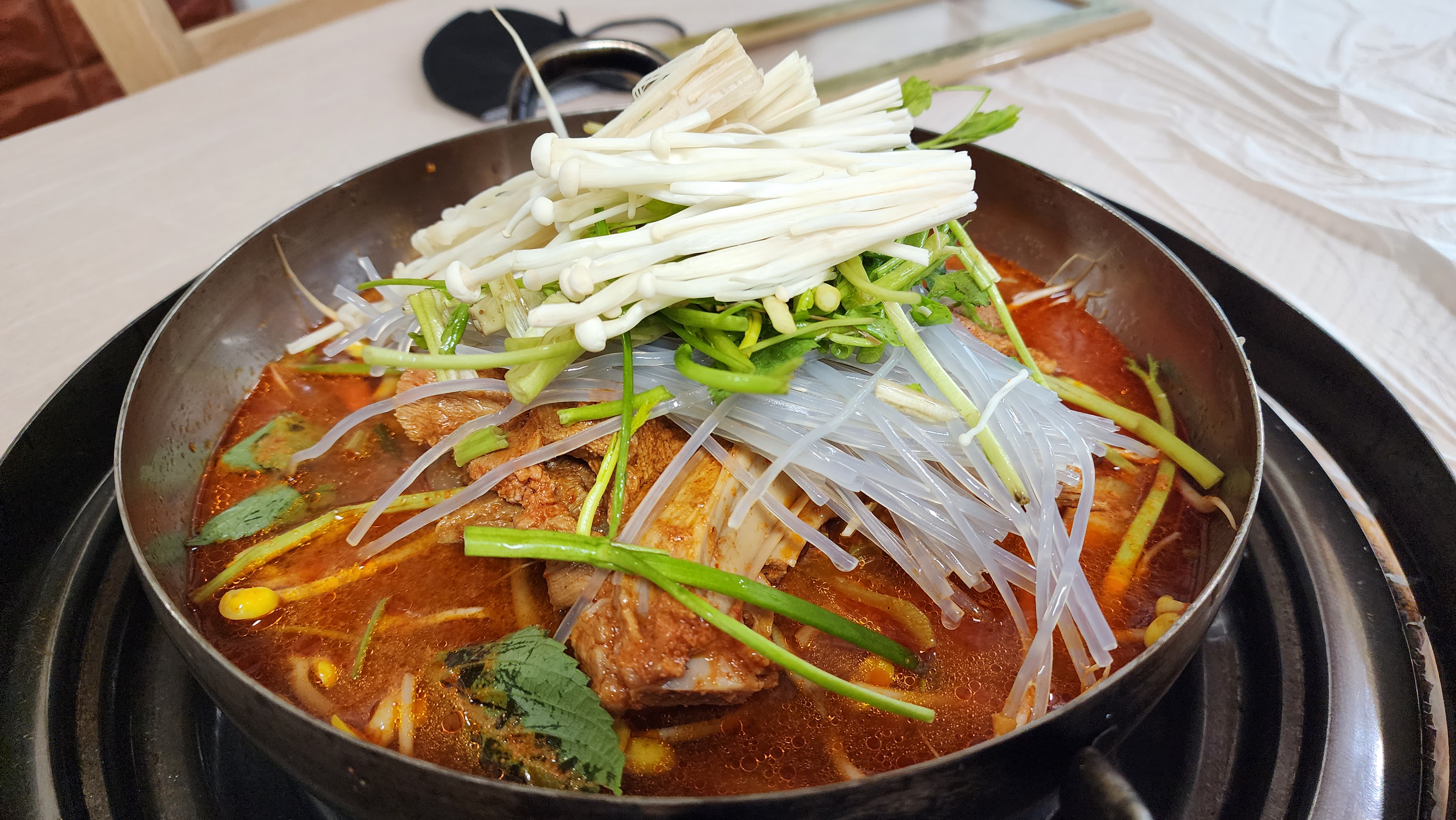 민정가든-갈비전골