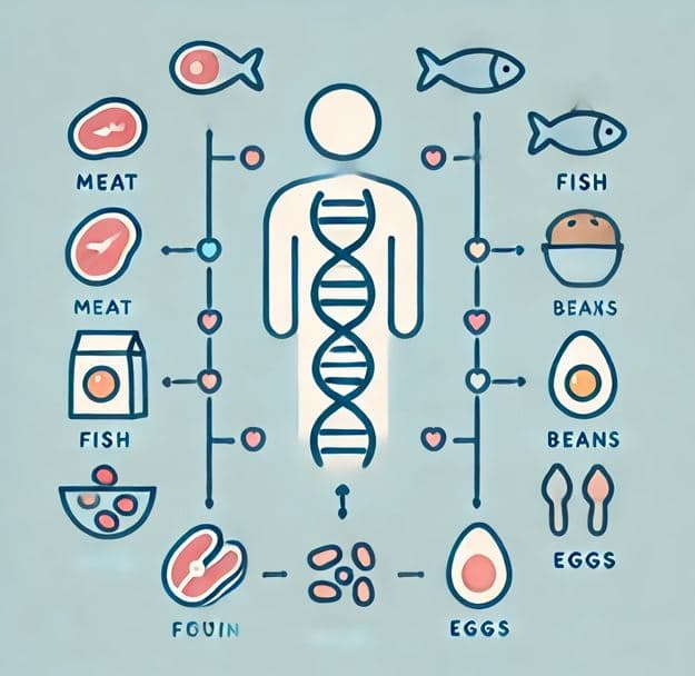 단백질 대사 능력에 따른 맞춤형 식단