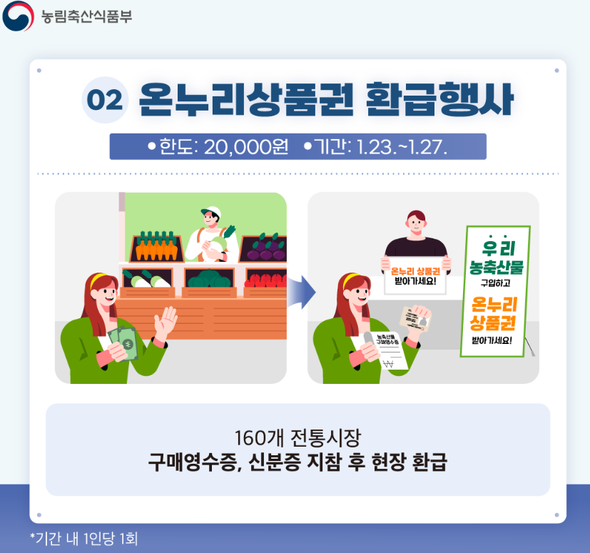 설맞이 전통시장 행사 참여하기