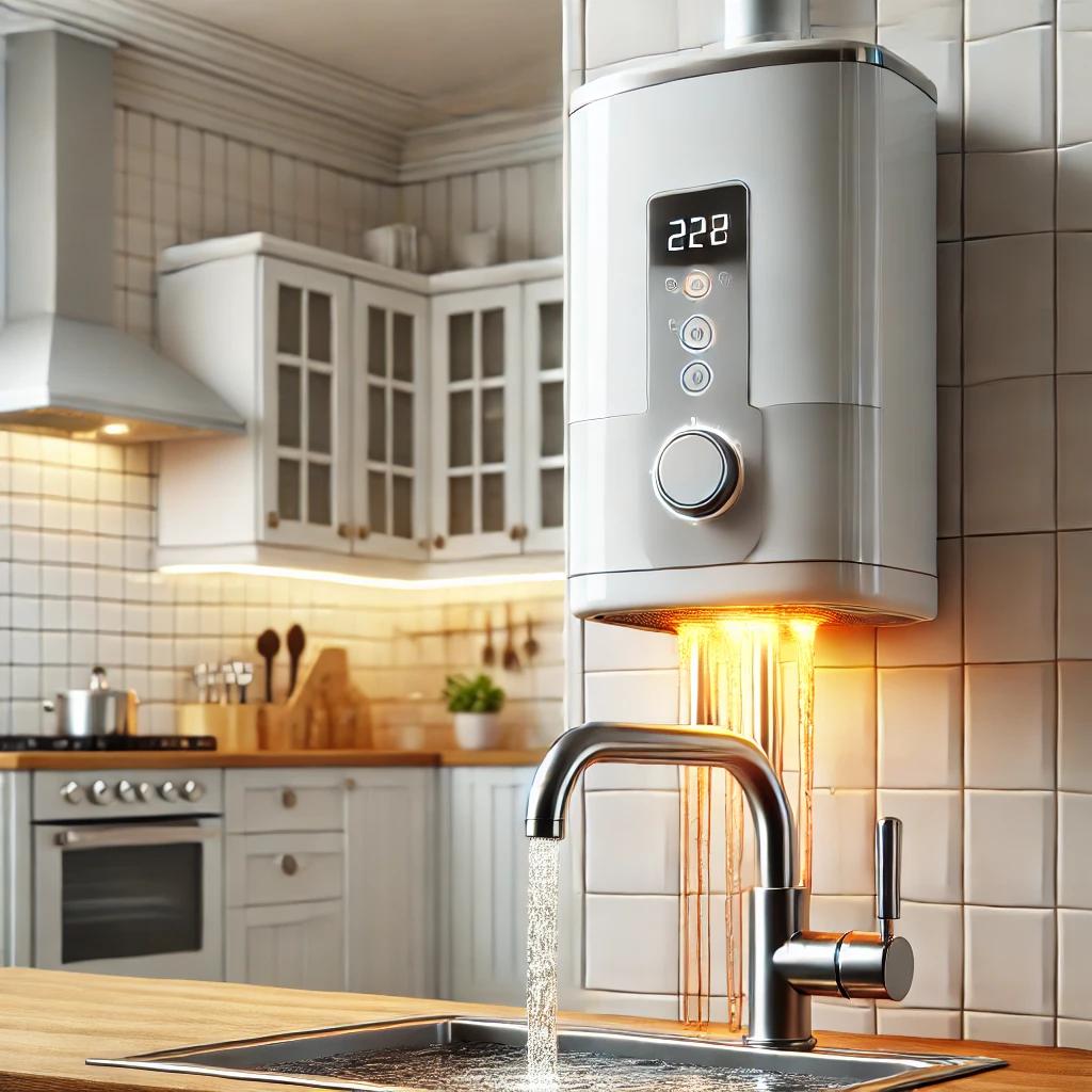 보일러 온수가 뜨겁지 않을때