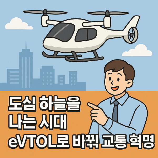 도심 하늘을 나는 시대, eVTOL로 바뀔 교통 혁명