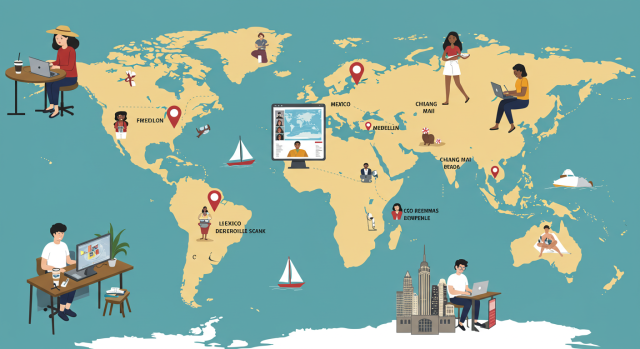 디지털 노마드 & 리모트 워크의 확산