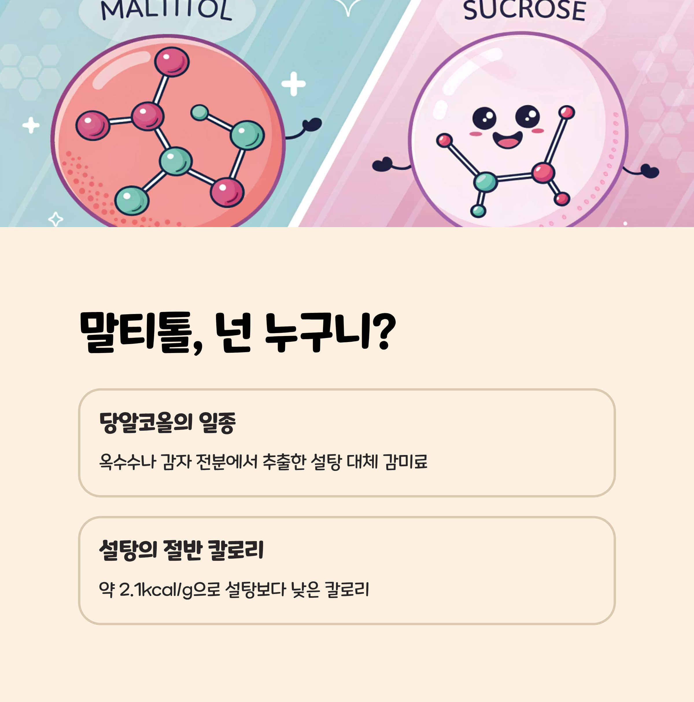 대체당 '말티톨', 넌 누구니? 🤔