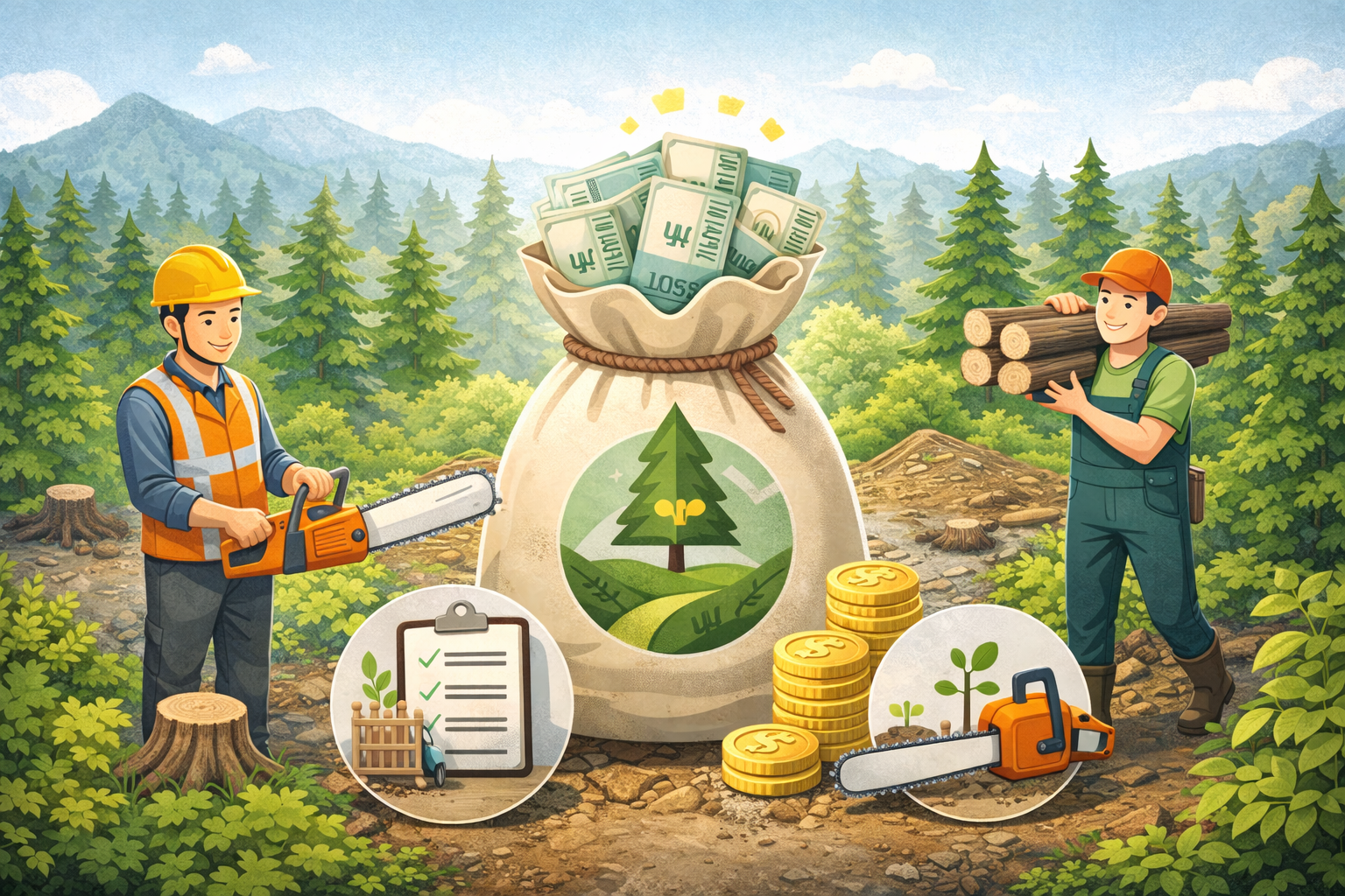 임업 직불금 신청 방법