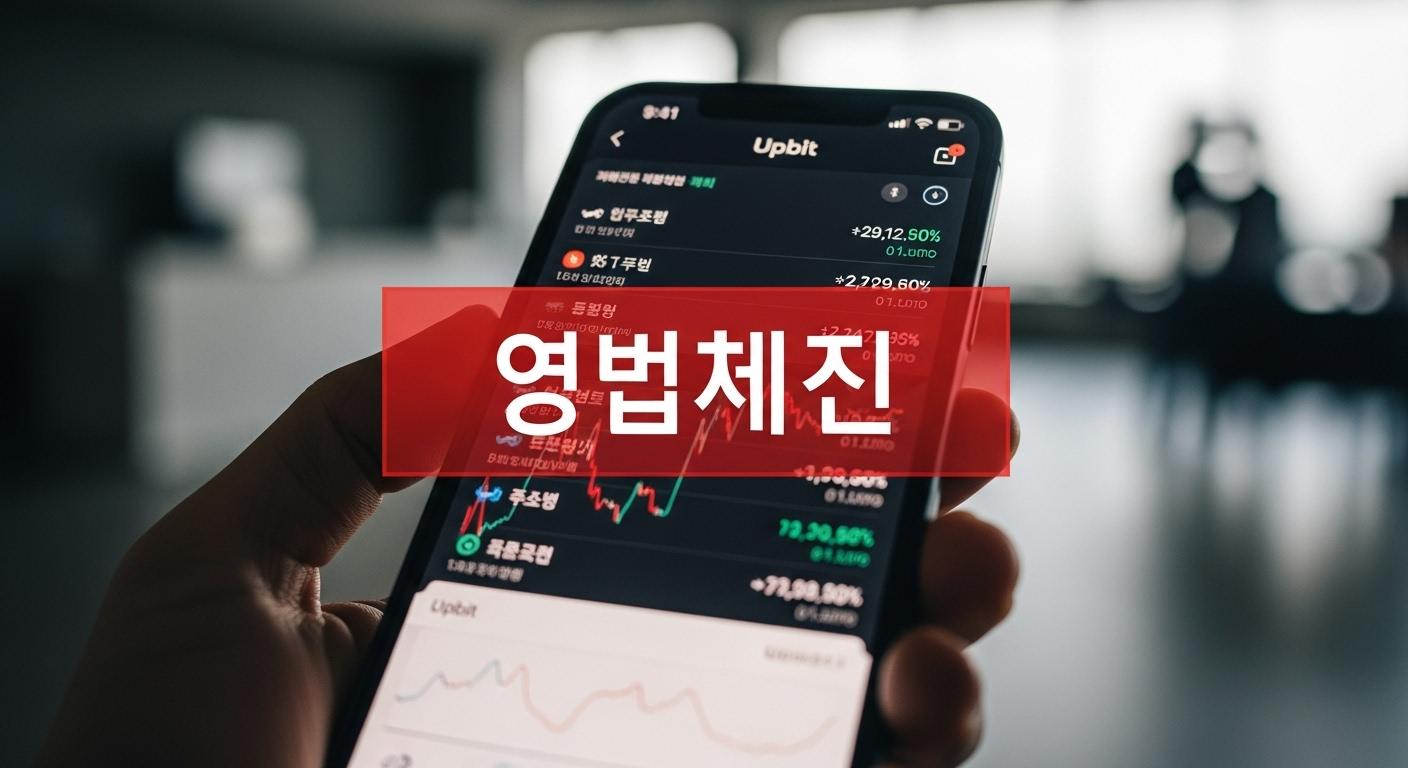 업비트 영업정지