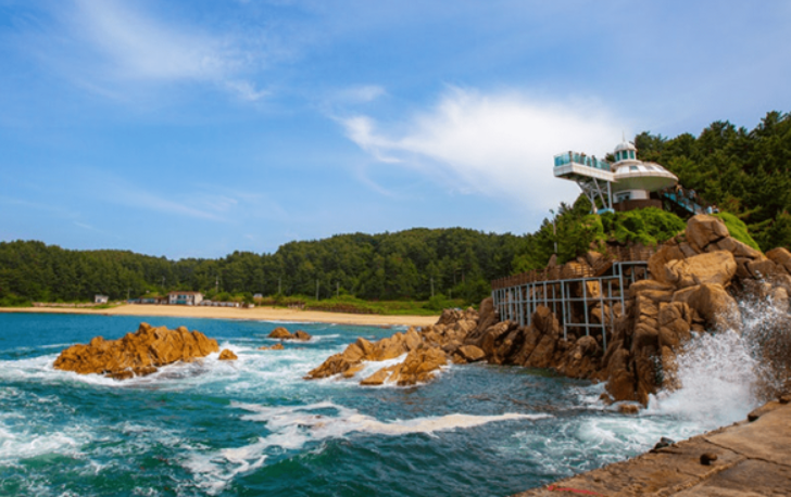 하조대 해수욕장
